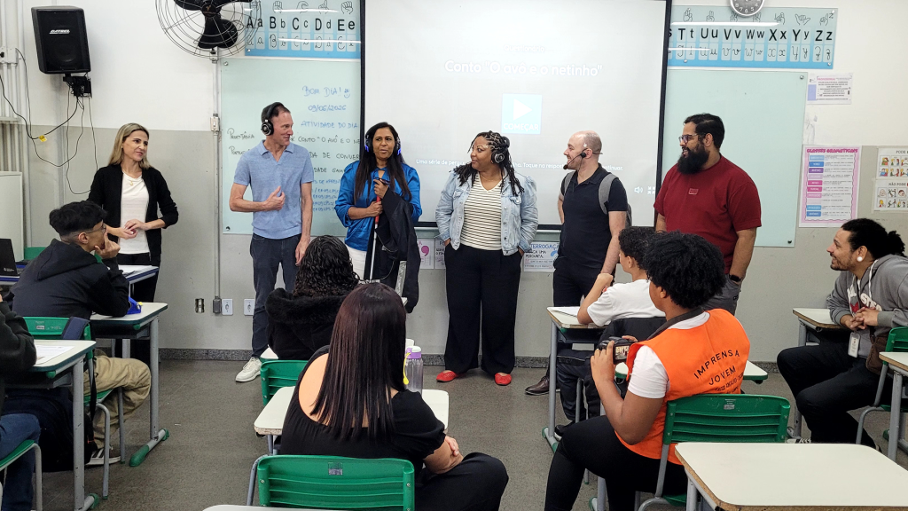 Pesquisadores de Stanford visitam a Rede Municipal de São Paulo